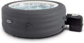 Intex 28482EX – Simple Spa idromassaggio gonfiabile, 4 posti, grigio, diametro 196 x 66 cm